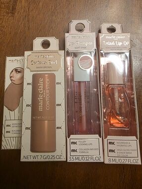 NWT Marie Claire Lip & Cheek Makeup Lot